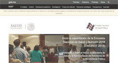 Desktop Screenshot of insp.mx