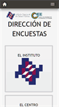 Mobile Screenshot of encuestas.insp.mx